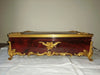 Louis XV style tortoiseshell veneer table casket, signed Rischmann Pau