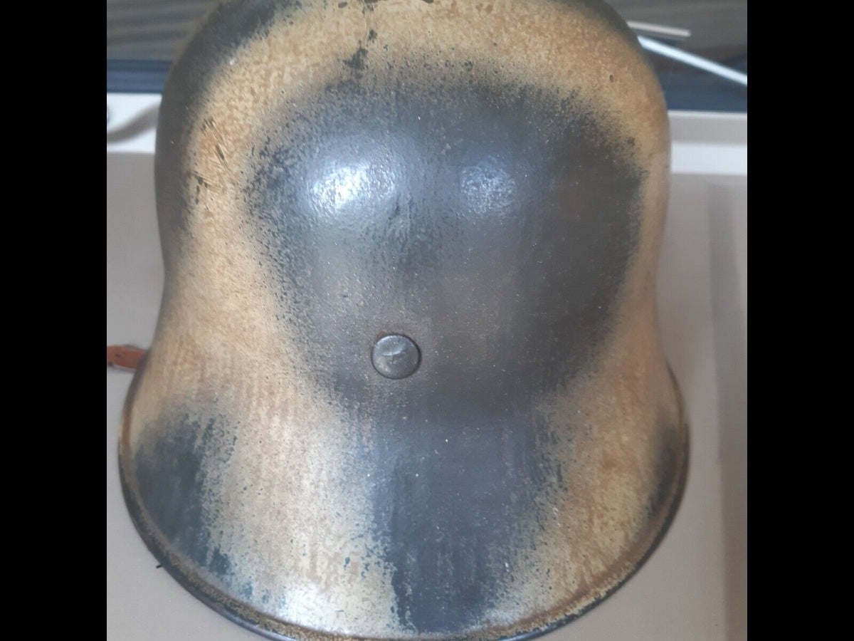 German coastal battery helmet Normandy