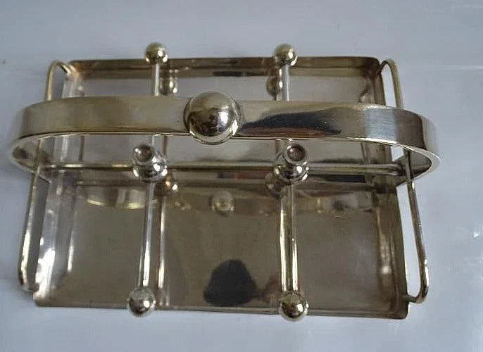 Silver-plated tray-Transat-Luc Lanel -CGT-Cie Transatlantique-1930 Christofle