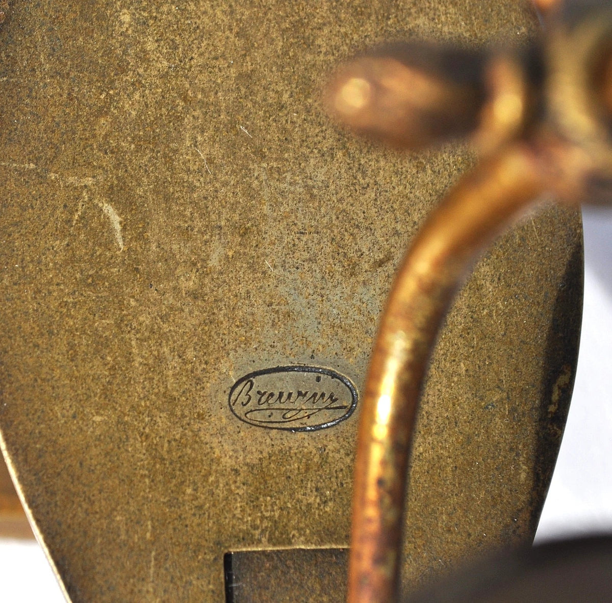 Rare Fire Fountain - Docimastic Lamp Signed BREUZIN - 1st Empire Early 19th Century