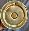 Solid silver Italian chalice with remains of vermeil gilding