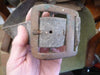 Belt with its buckles, fresh from the attic