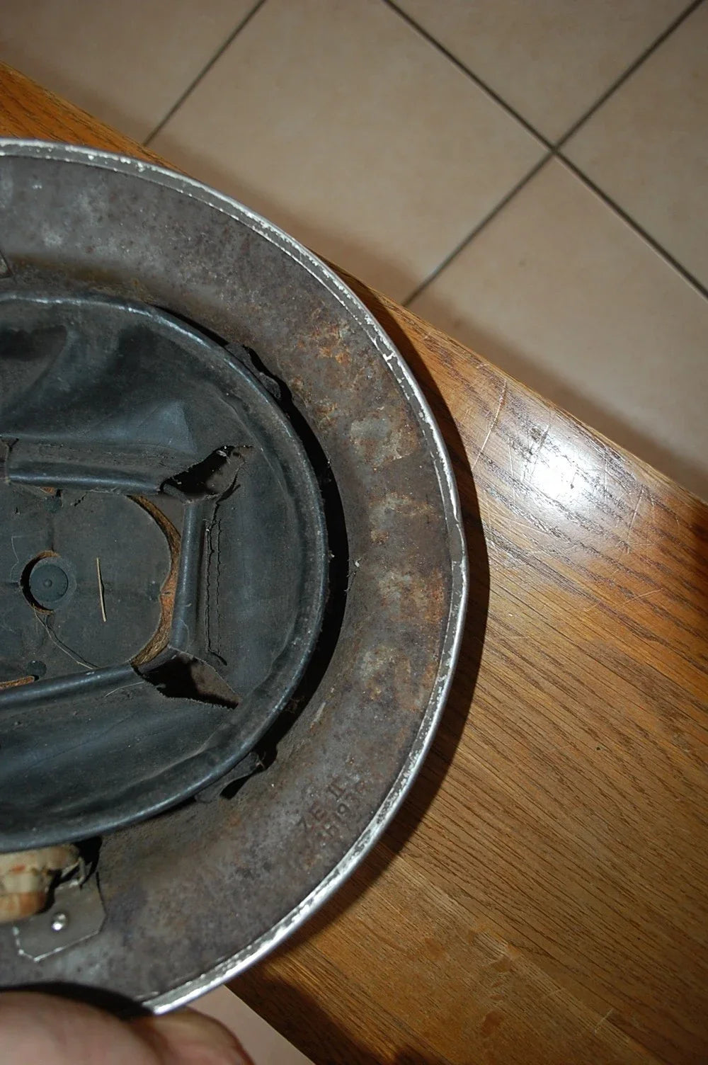 WWII British medic helmet