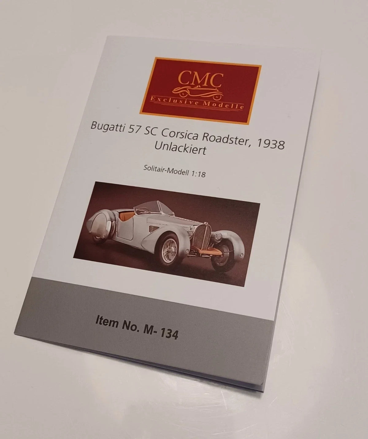 1938 Bugatti 57SC Corse CMC M-134