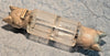 Beautiful antique double perfume and smelling salts bottle in cut crystal