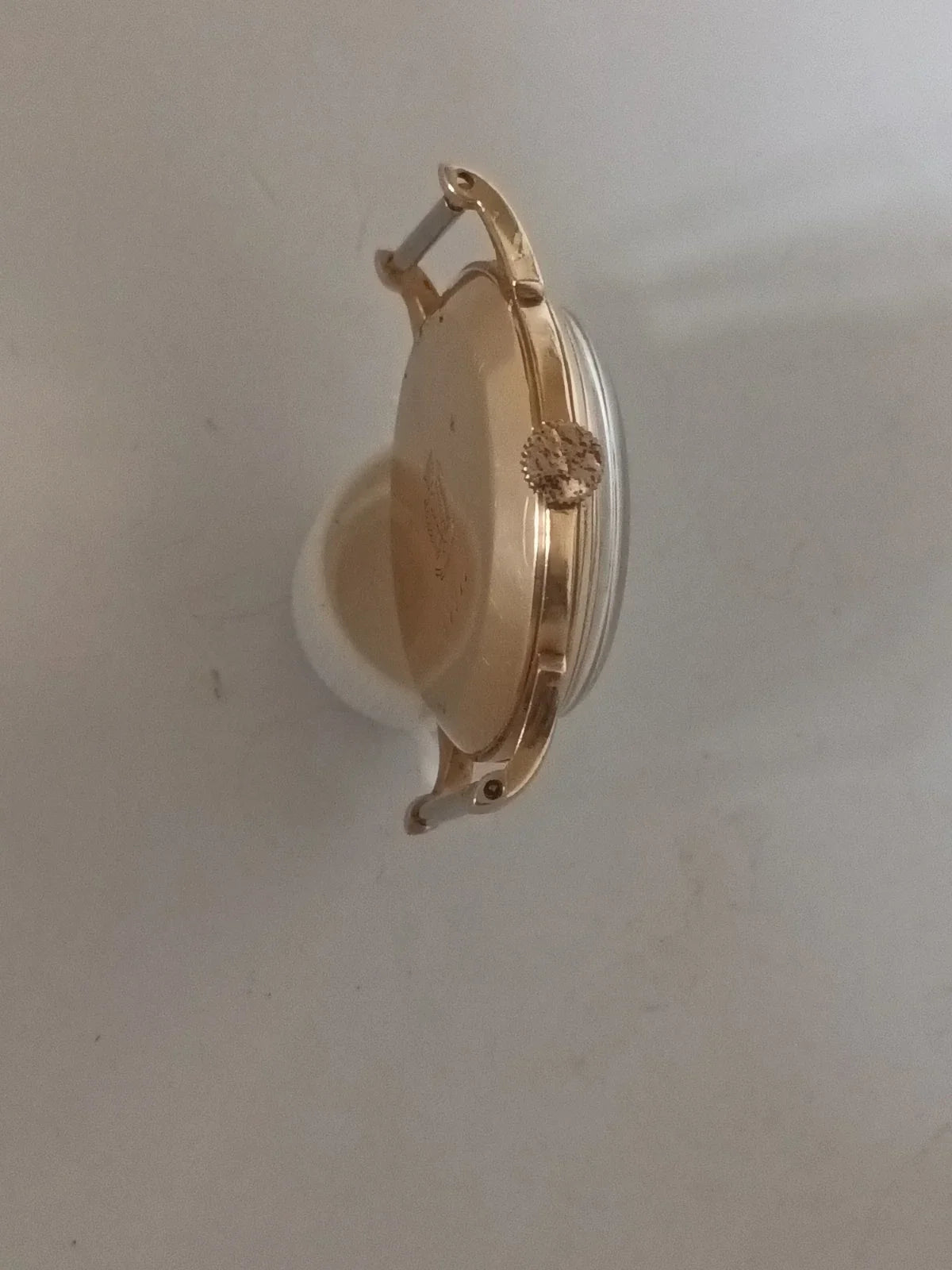 LIP MECHANICAL WATCH IN GOLD, EAGLE'S HEAD HALLMARK