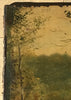 RARE OIL PAINTING BY CAMILLE COROT, LANDSCAPE AT ST CLOUD, VILLE-D'AVRAY, BARBIZON, FONTAINEBLEAU