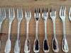 Christofle Chinon silver-plated flatware set, 60 pieces