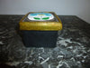 Beautiful Mithé Espelt enamelled gilt ceramic jewelry box, 1970s, Lembo era