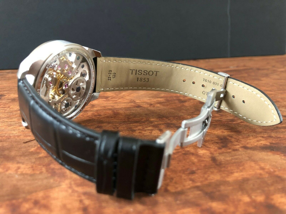 Tissot T-Complication Squelette Mechanical Men's Watch-T070.405.16.411.00