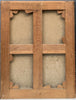 Tableau ancien huile portrait femme reine bijoux renaissance fontaine bleau xvie