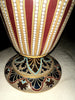 MAGNIFICENT LARGE BYZANTINE SARREGUEMINES STONEWARE VASE NO. 831