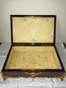 Louis XV style tortoiseshell veneer table casket, signed Rischmann Pau