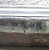 Icône ancienne de l'empire russe en argent massif et bois peint à la main, 28x24cm, circa 1880