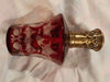 ancienne lampe berger st louis,baccarat, bohème 19 ème siècle