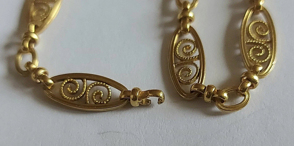 LOT OR 18K or massif bijou bague chaîne