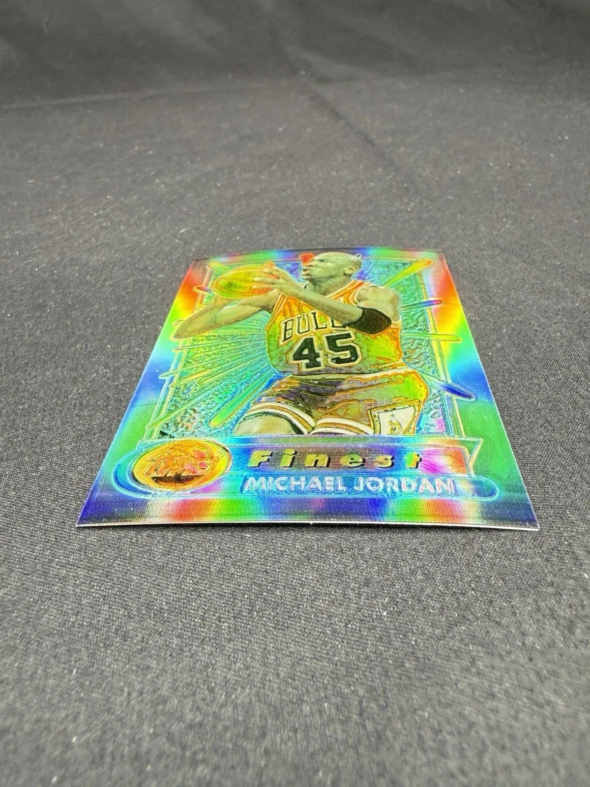 Topps Finest Michael Jordan refractor
