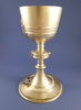 Froment-Meurice solid silver gilded chalice