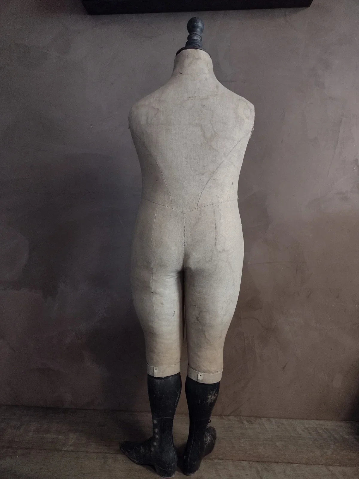 Antique Stockman child mannequin. Rare display bust.