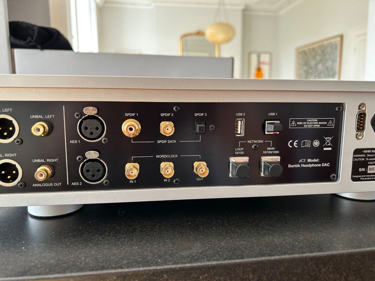 dCS Bartok 2.0 digital headphone amplifier/preamplifier