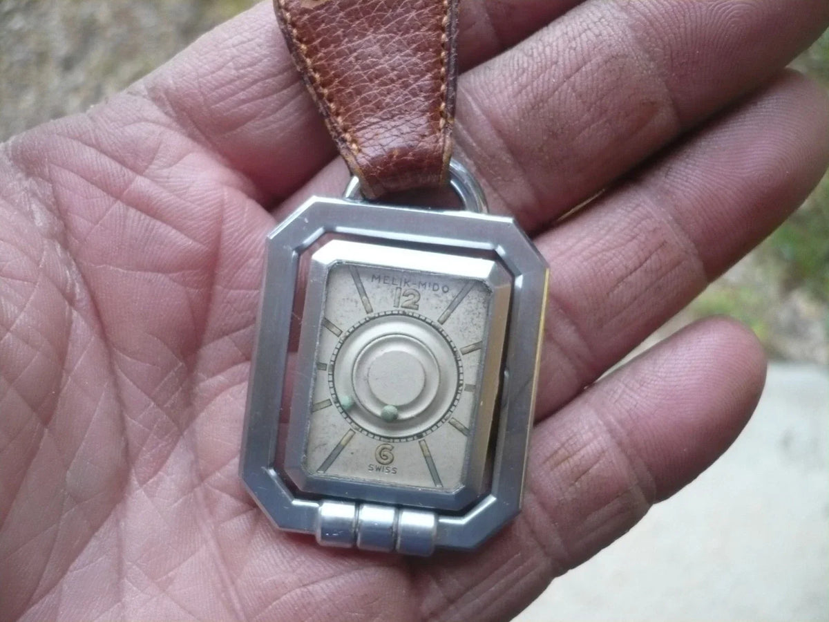 Antique mechanical mystery watch MELIK-MIDO