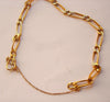Belle gourmette en or 18 k de 7,65 g