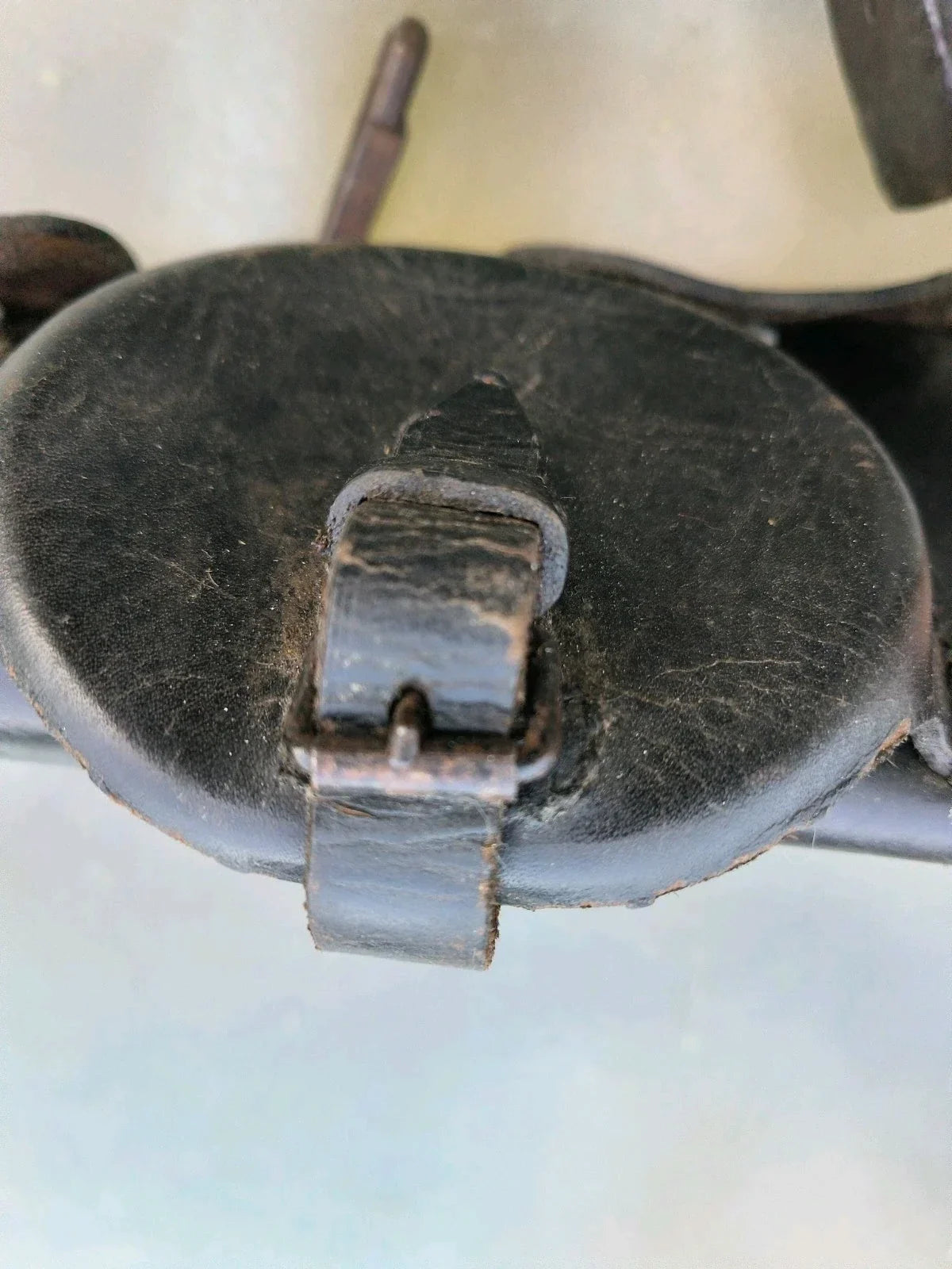 Hache pionnier allemand ww21940 landser hache + étui cuir libération 1944 vosges