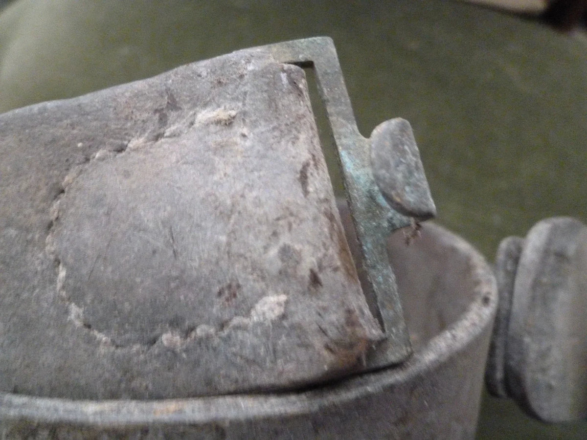 Belt with its buckles, fresh from the attic