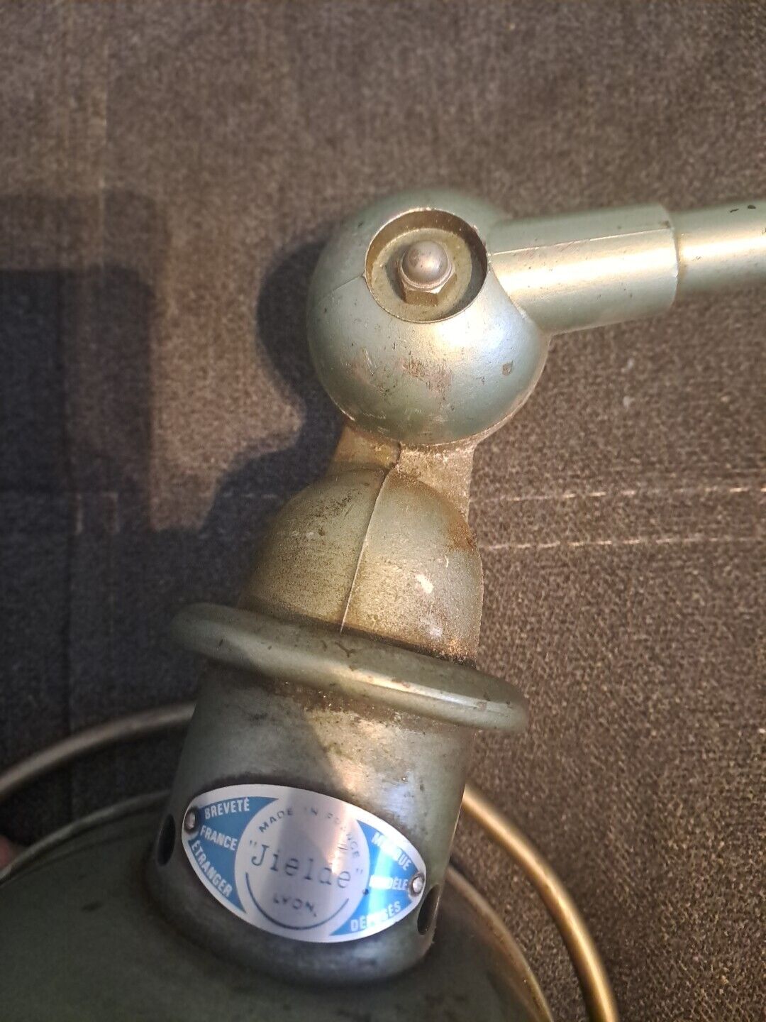 Vintage Jieldé industrial lamp, 3 arms