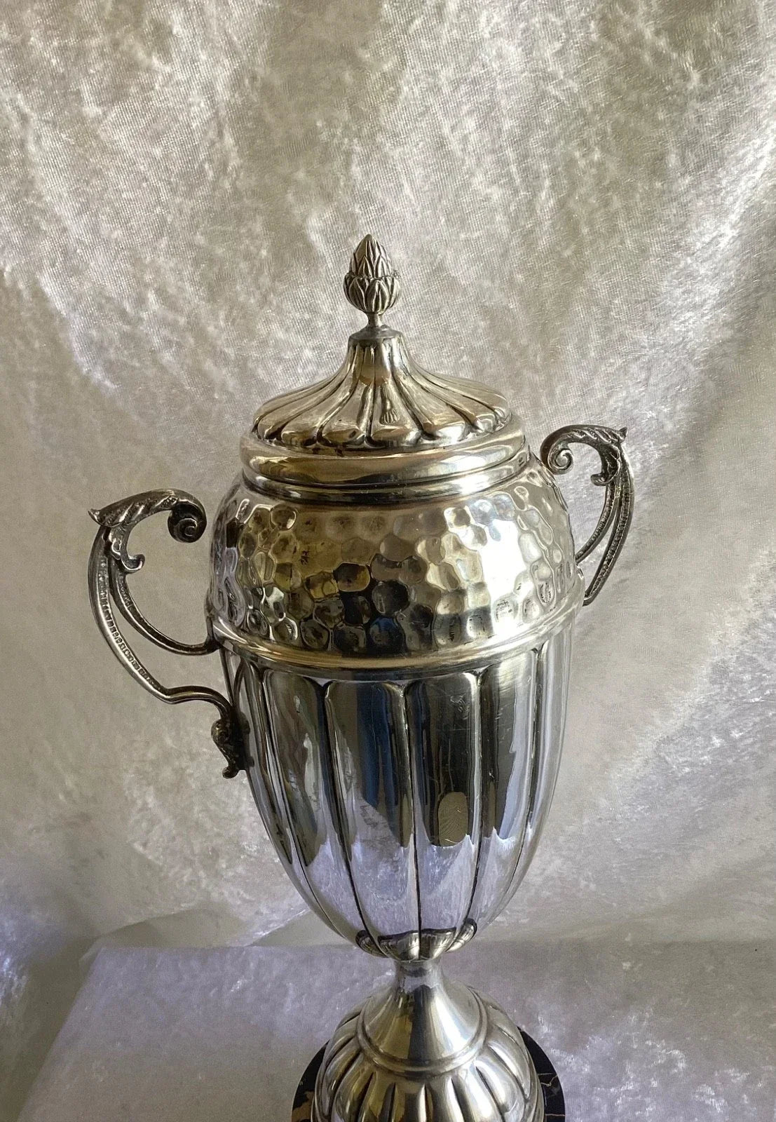 RARE GRANDE COUPE  TROPHÉE ANCIENNE ARGENT MASSIF