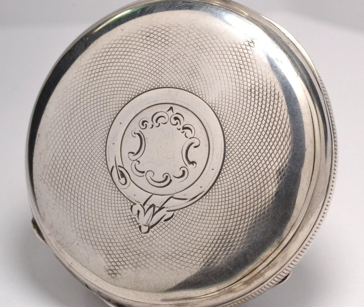 MONTRE GOUSSET ARGENT 3 AIGUILLES 12H ET 24H VINTAGE 1890 POCKET WATCH
