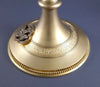 Froment-Meurice solid silver gilded chalice
