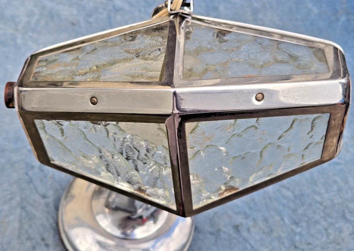 Beautiful antique chrome Pirouett desk lamp
