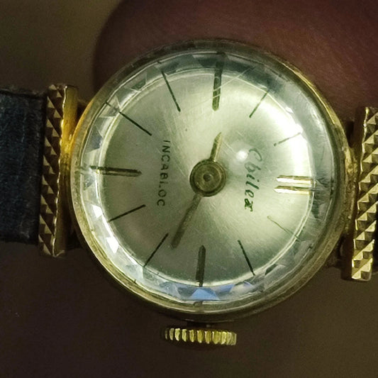 Montre Femme Or 18K (Tête d'Aigle) Mécanique - Marque Ebilex - Vintage
