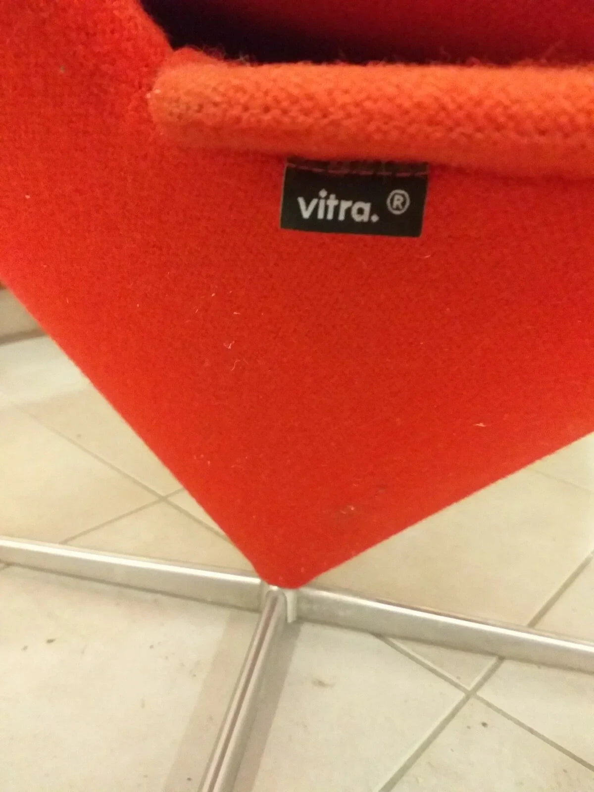 Vitra Heart Cone Chair by designer Verner Panton (1958)