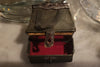 Rare and antique leather travel bag for Bleuette Jumeau Bru doll, circa 1900 HT