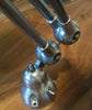 Set of 2 industrial Jielde 3-arm lamps