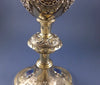 Vermeil and enamel chalice, solid silver by Demarquet Frères