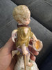 Antique Sculpture Subject Angel Statue Meissen Porcelain Germany 18th 19th Century