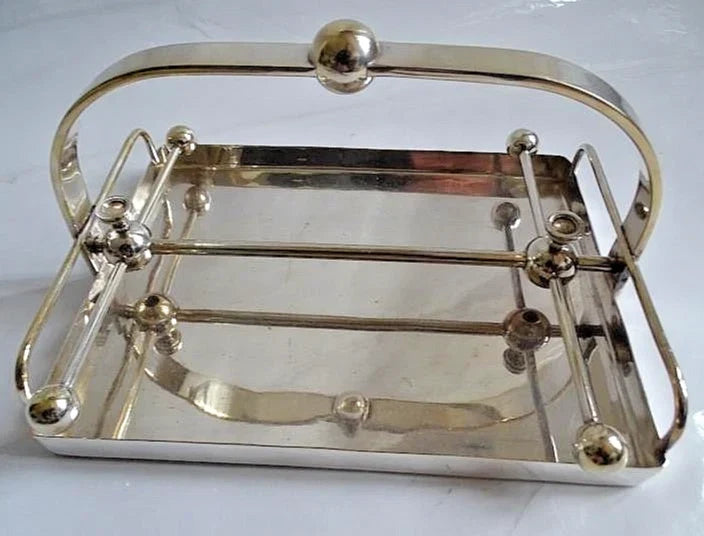 Silver-plated tray-Transat-Luc Lanel -CGT-Cie Transatlantique-1930 Christofle