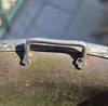 Casque US M1 ww2 de sergent à pattes fixes