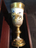 ciborium glass chalice silver-gilt precious stone
