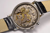 VINTAGE 1960S SWISS MOGADOR CHRONOGRAPH WATCH STAINLESS STEEL LANDERON