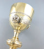 19th-century solid silver vermeil chalice by Demarquet Frères