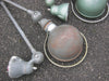 Lot of 3 vintage Jielde workshop factory industrial lamps