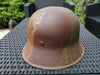 WW2 German M42 camouflage helmet
