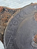LAMPE GRAS / Beautiful antique sheet metal workshop lamp signed GRAS / All original