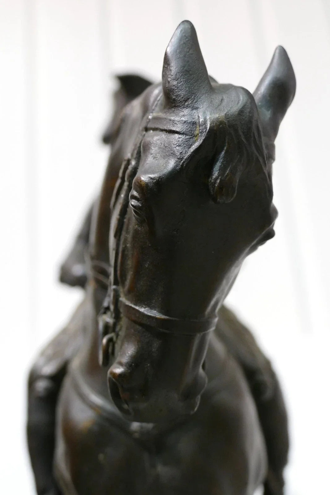 Sculpture ancienne en bronze de Rudolf Kaesbach (1873-1955). Napoléon à cheval