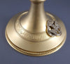 Froment-Meurice solid silver gilded chalice