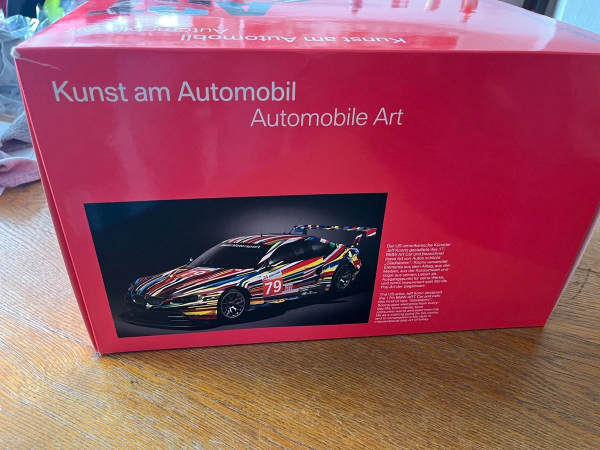 BMW Art Car - Jeff Koons, BMW M3 GT2